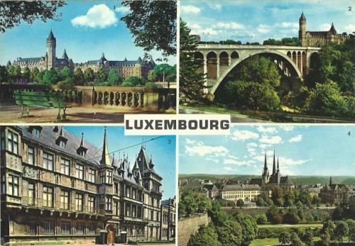 Luxembourg-Postcard